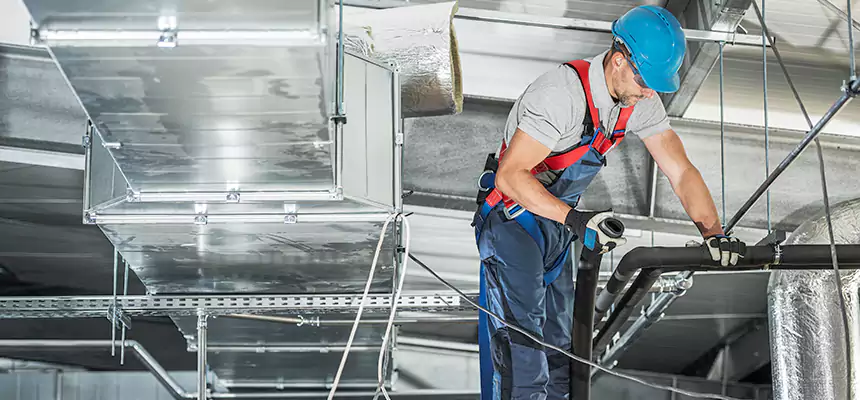 Precise Air Duct Vent Installation in Alamo